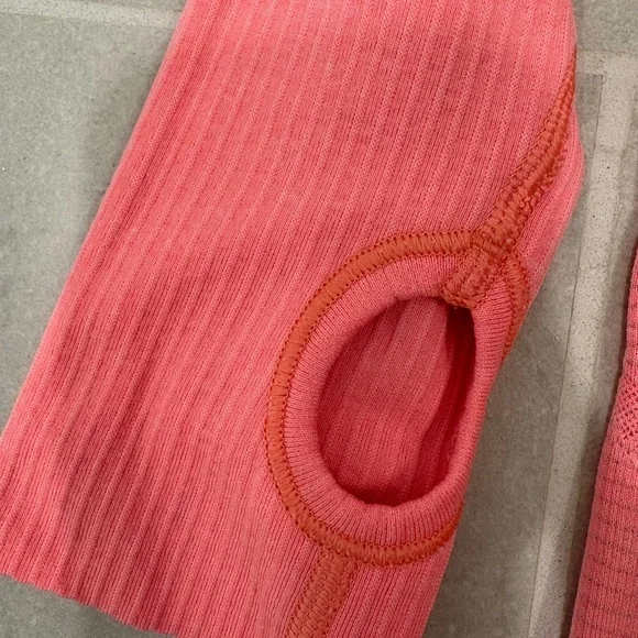 Lululemon Swiftly Tech Long Sleeve Hip Length T-shirt in Heathered Flare Size 6 - Picture 5 of 11